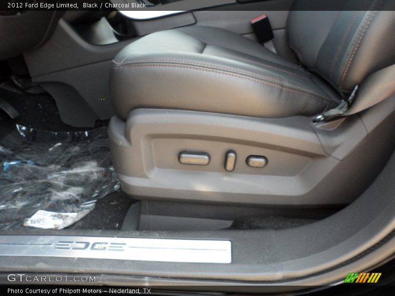 Black / Charcoal Black 2012 Ford Edge Limited