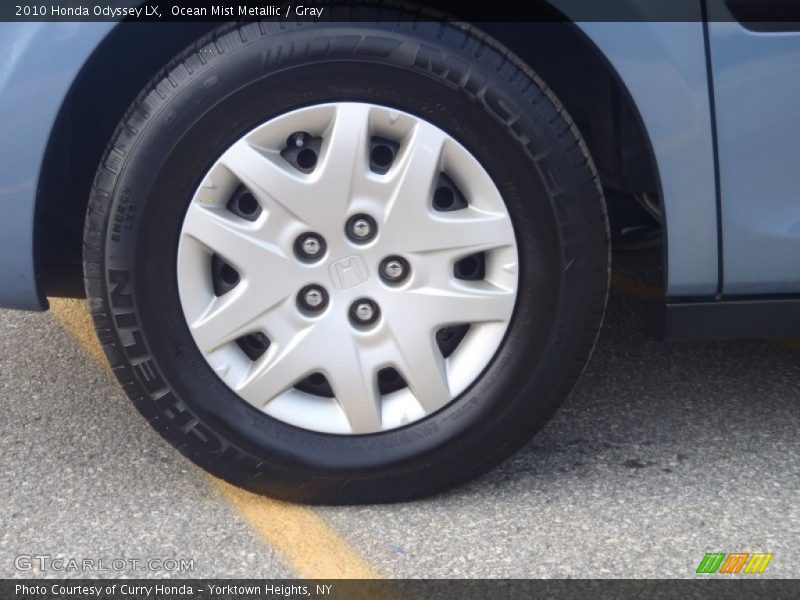 Ocean Mist Metallic / Gray 2010 Honda Odyssey LX