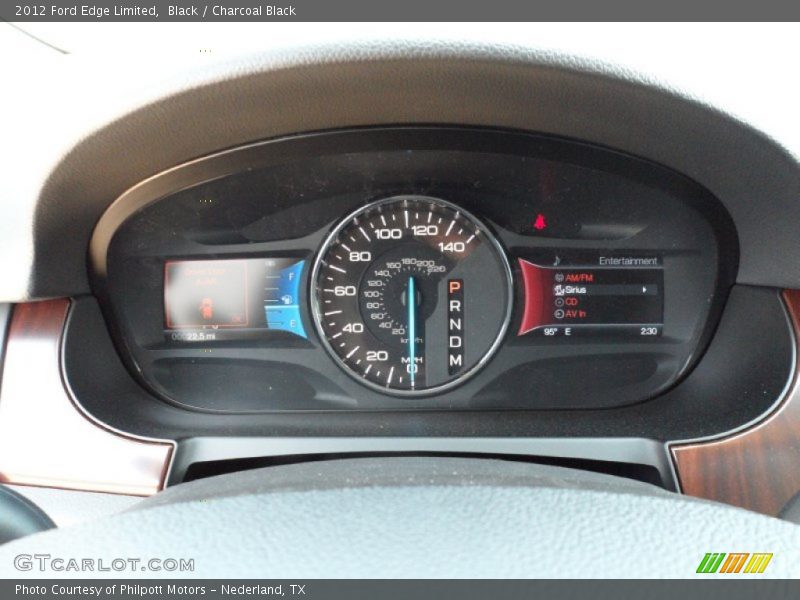  2012 Edge Limited Limited Gauges