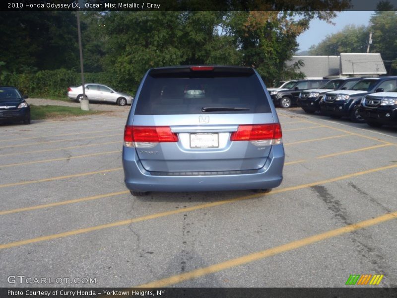Ocean Mist Metallic / Gray 2010 Honda Odyssey LX