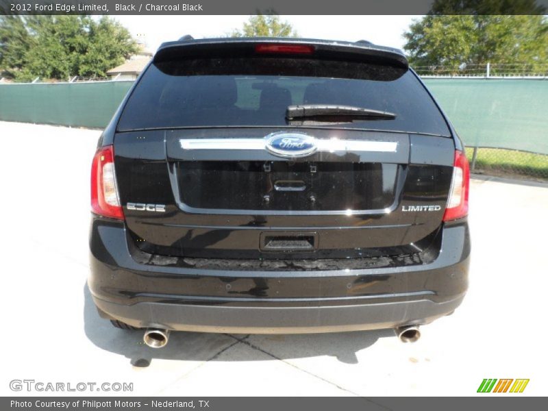 Black / Charcoal Black 2012 Ford Edge Limited