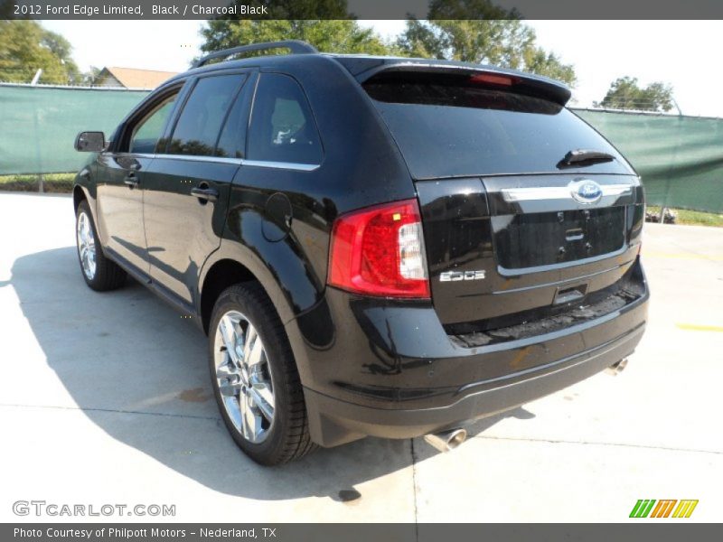 Black / Charcoal Black 2012 Ford Edge Limited