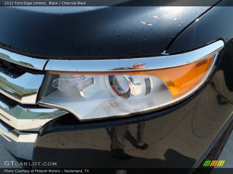 Black / Charcoal Black 2012 Ford Edge Limited