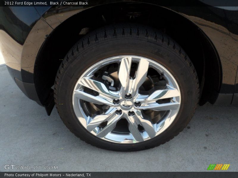 Black / Charcoal Black 2012 Ford Edge Limited