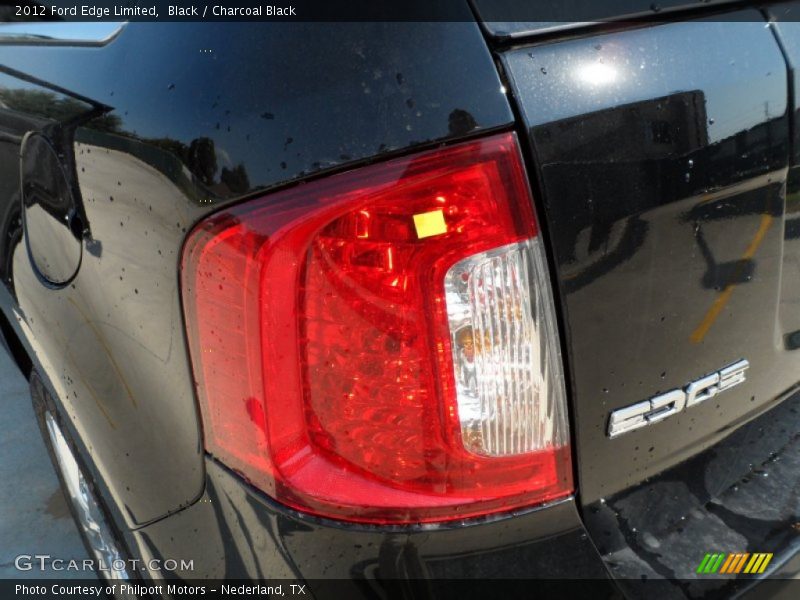 Black / Charcoal Black 2012 Ford Edge Limited
