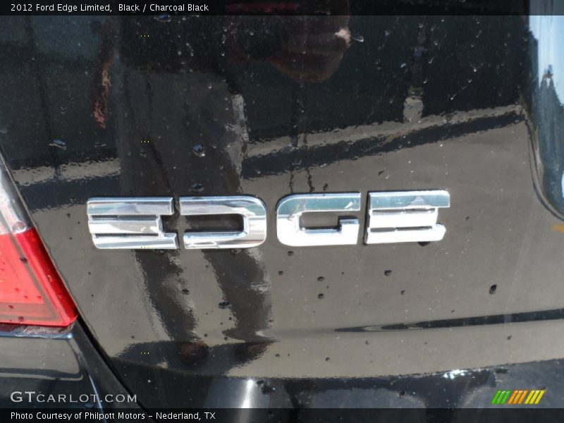 Black / Charcoal Black 2012 Ford Edge Limited