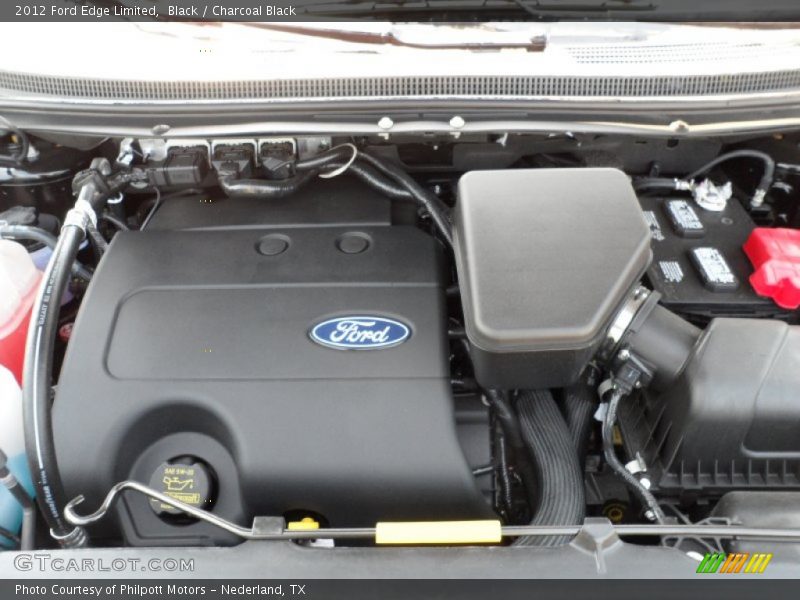 Black / Charcoal Black 2012 Ford Edge Limited