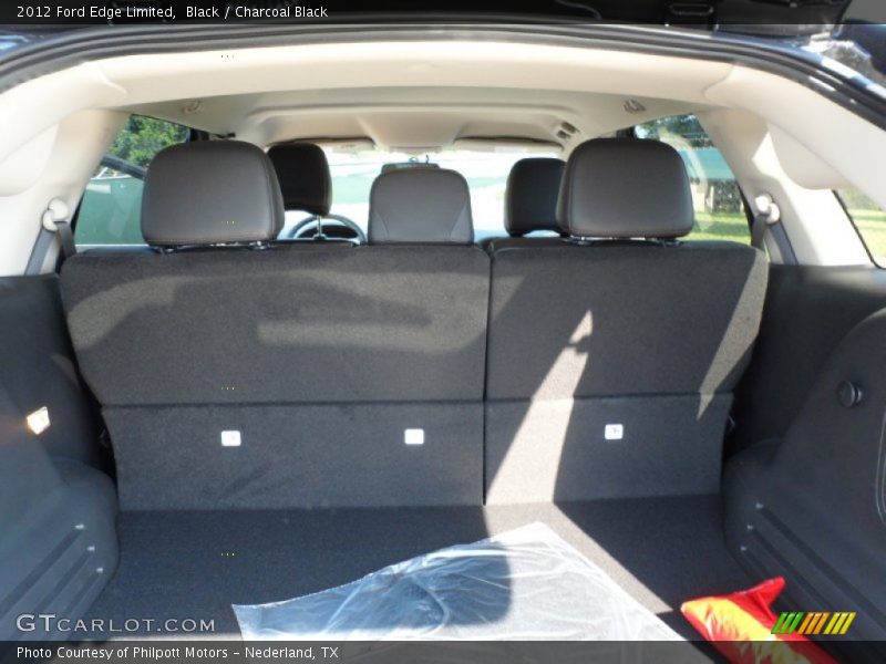 Black / Charcoal Black 2012 Ford Edge Limited