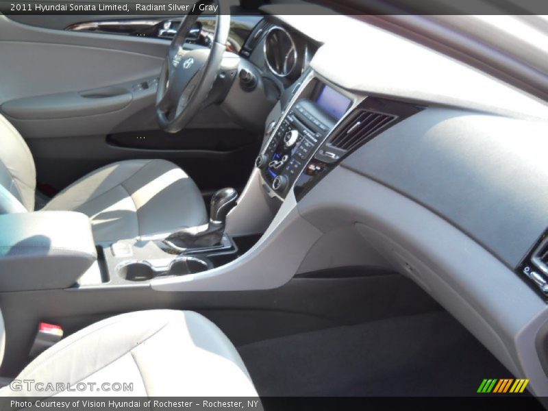 Radiant Silver / Gray 2011 Hyundai Sonata Limited