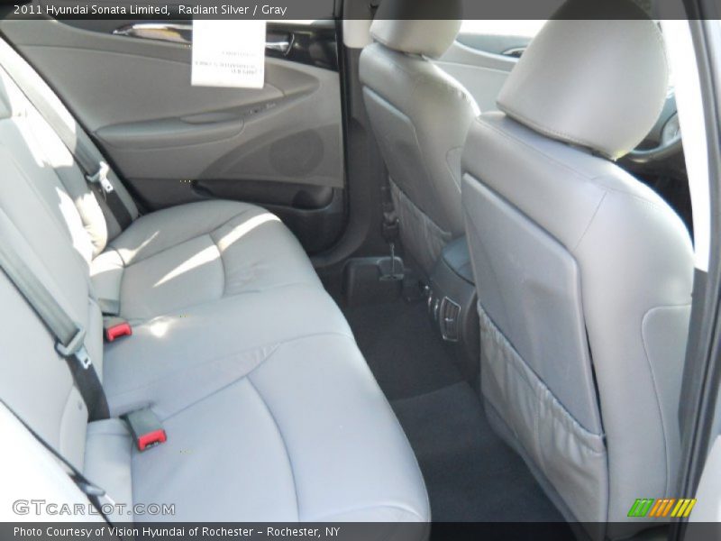 Radiant Silver / Gray 2011 Hyundai Sonata Limited