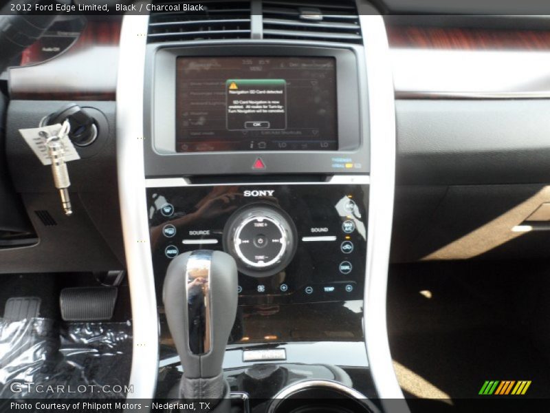 Black / Charcoal Black 2012 Ford Edge Limited