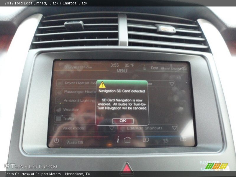 Black / Charcoal Black 2012 Ford Edge Limited