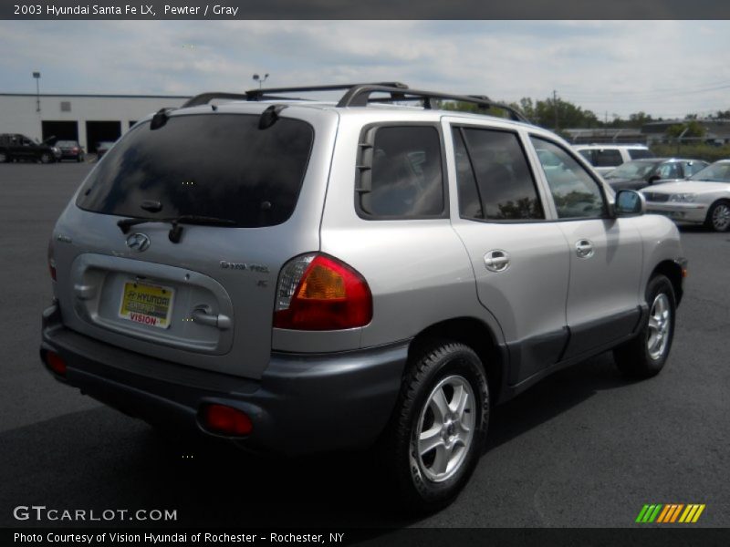 Pewter / Gray 2003 Hyundai Santa Fe LX