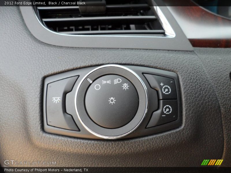 Black / Charcoal Black 2012 Ford Edge Limited