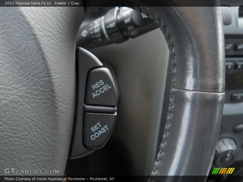 Pewter / Gray 2003 Hyundai Santa Fe LX