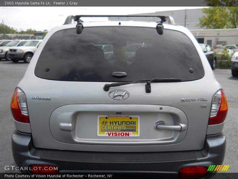 Pewter / Gray 2003 Hyundai Santa Fe LX