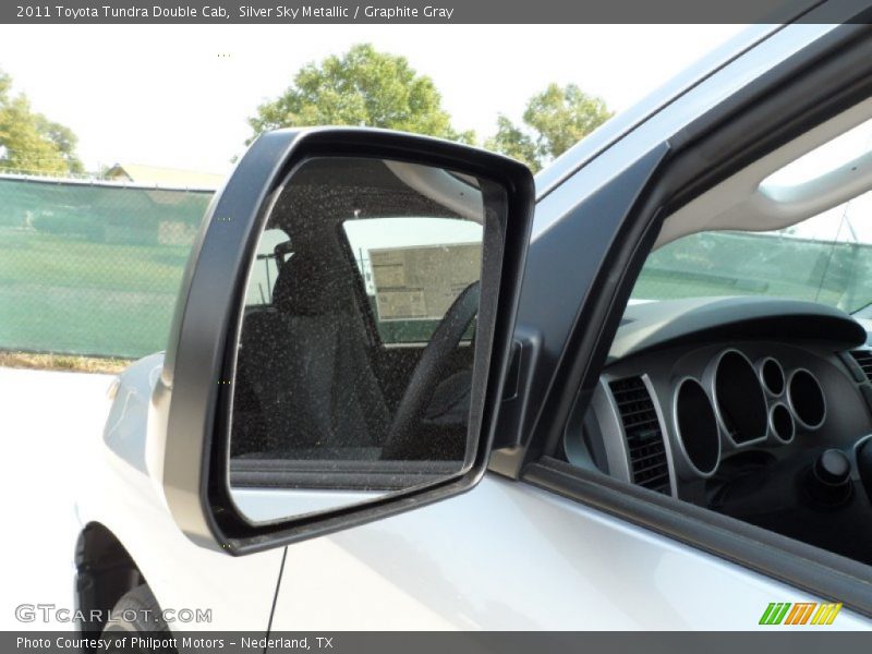 Silver Sky Metallic / Graphite Gray 2011 Toyota Tundra Double Cab