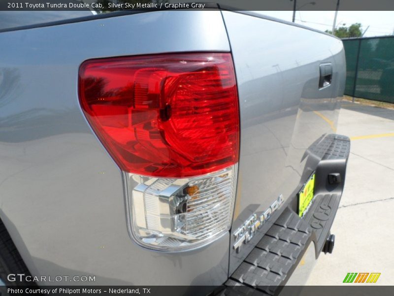 Silver Sky Metallic / Graphite Gray 2011 Toyota Tundra Double Cab
