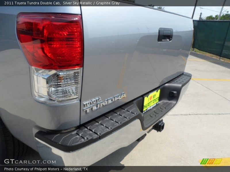 Silver Sky Metallic / Graphite Gray 2011 Toyota Tundra Double Cab