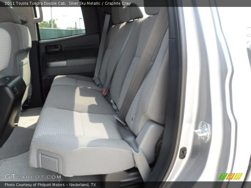 Silver Sky Metallic / Graphite Gray 2011 Toyota Tundra Double Cab