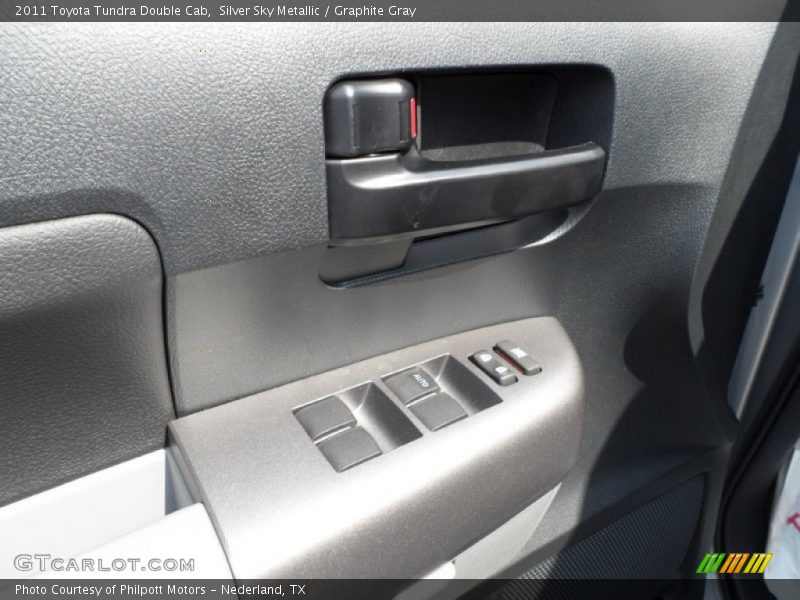 Silver Sky Metallic / Graphite Gray 2011 Toyota Tundra Double Cab