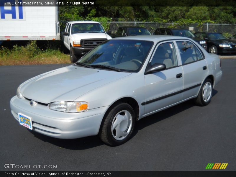 Silver Metallic / Light Neutral 2001 Chevrolet Prizm