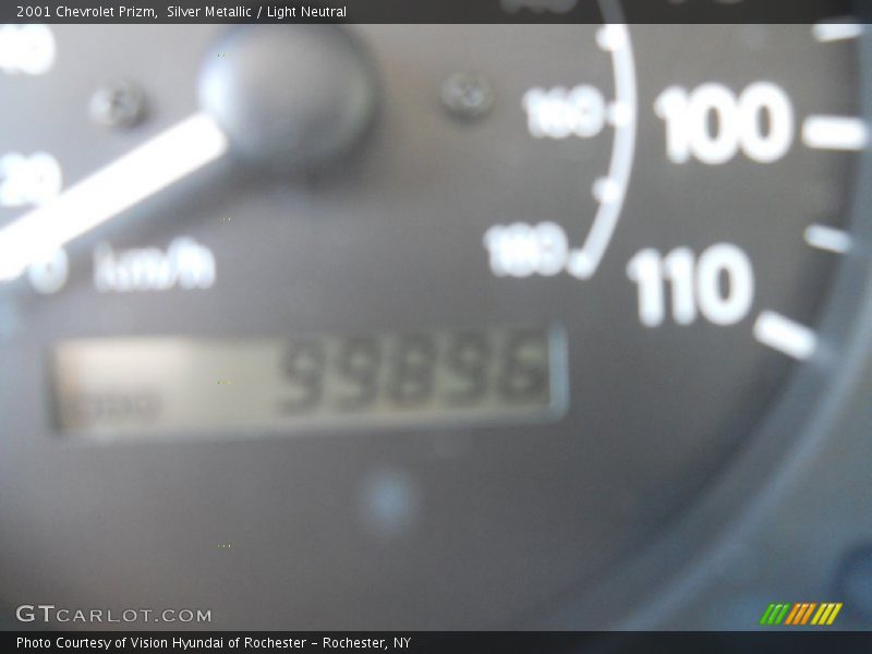 Silver Metallic / Light Neutral 2001 Chevrolet Prizm