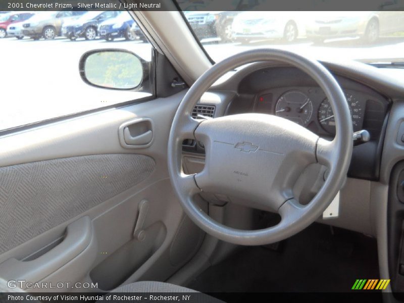 Silver Metallic / Light Neutral 2001 Chevrolet Prizm