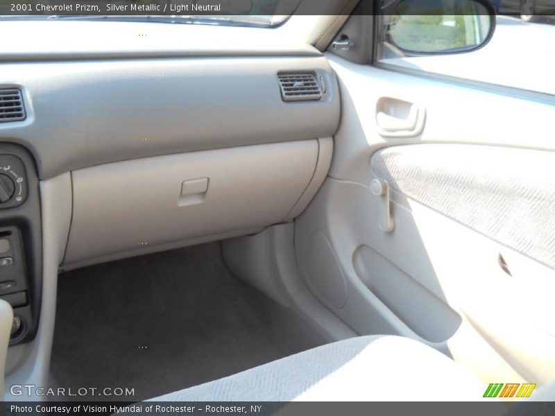 Silver Metallic / Light Neutral 2001 Chevrolet Prizm