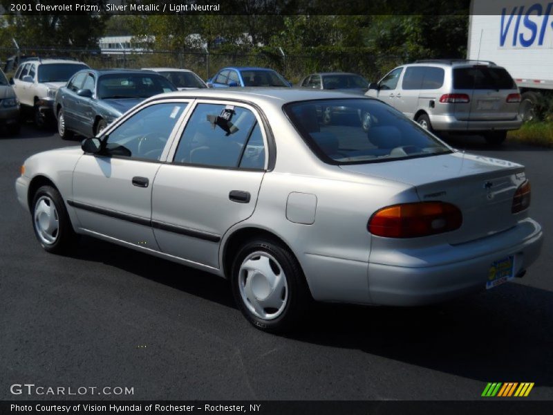 Silver Metallic / Light Neutral 2001 Chevrolet Prizm
