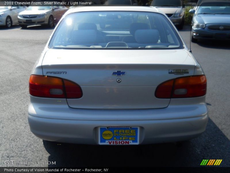 Silver Metallic / Light Neutral 2001 Chevrolet Prizm