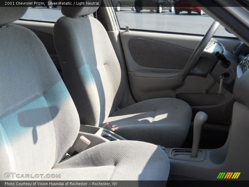 Silver Metallic / Light Neutral 2001 Chevrolet Prizm