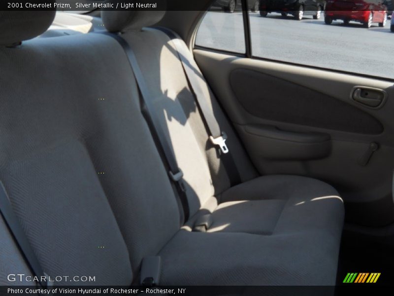 Silver Metallic / Light Neutral 2001 Chevrolet Prizm