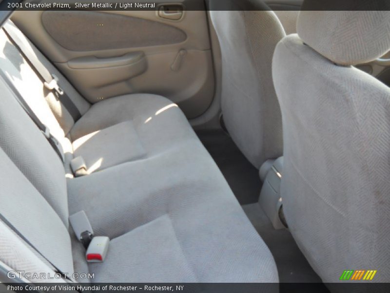 Silver Metallic / Light Neutral 2001 Chevrolet Prizm