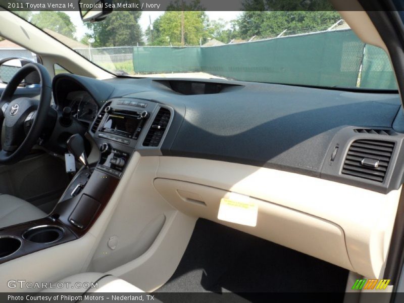 Tropical Sea Metallic / Ivory 2011 Toyota Venza I4