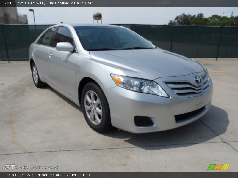 Classic Silver Metallic / Ash 2011 Toyota Camry LE
