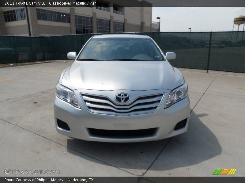 Classic Silver Metallic / Ash 2011 Toyota Camry LE