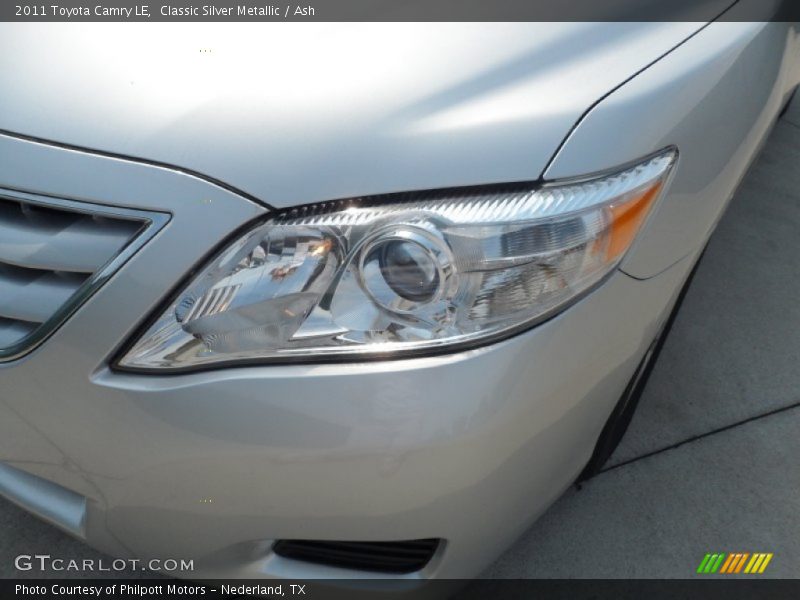 Classic Silver Metallic / Ash 2011 Toyota Camry LE