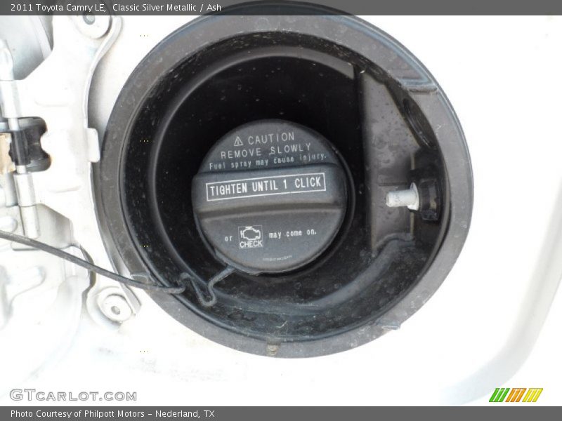 Classic Silver Metallic / Ash 2011 Toyota Camry LE