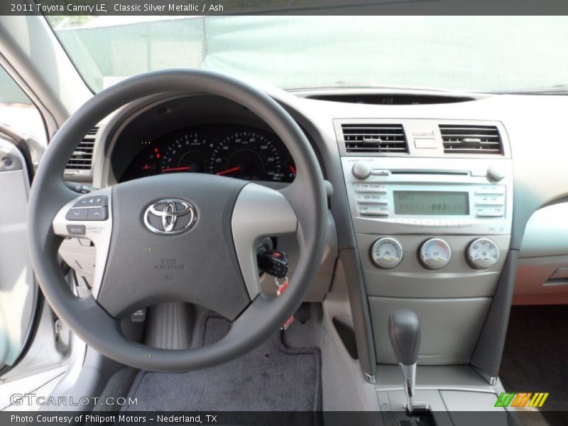 Classic Silver Metallic / Ash 2011 Toyota Camry LE