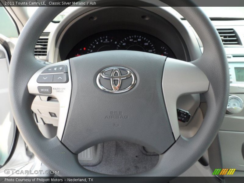 Classic Silver Metallic / Ash 2011 Toyota Camry LE