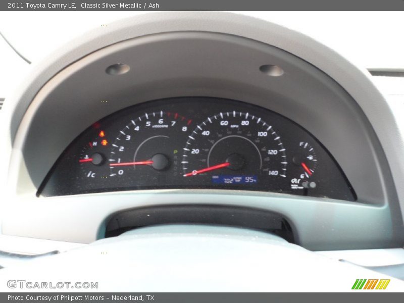 Classic Silver Metallic / Ash 2011 Toyota Camry LE
