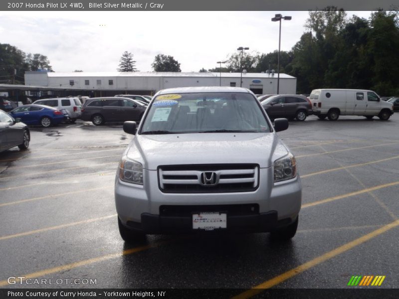 Billet Silver Metallic / Gray 2007 Honda Pilot LX 4WD