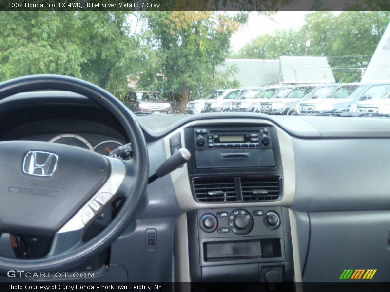 Billet Silver Metallic / Gray 2007 Honda Pilot LX 4WD
