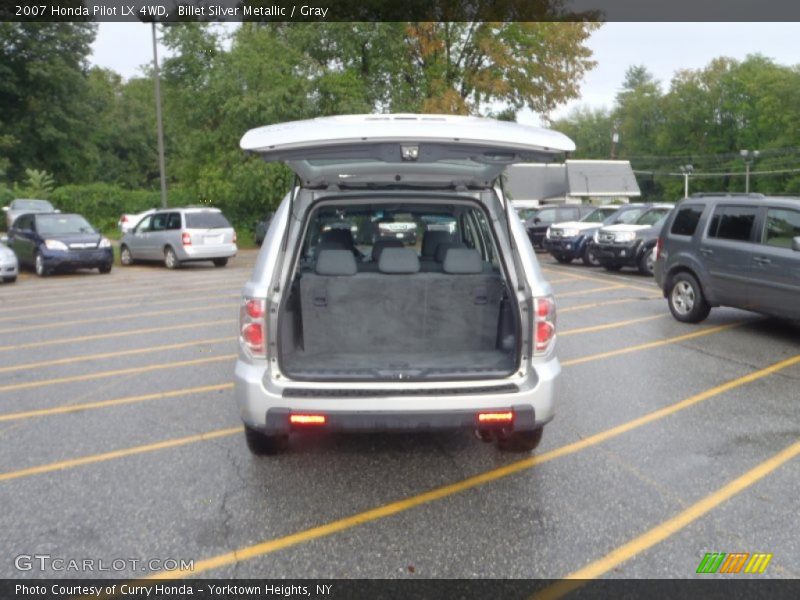 Billet Silver Metallic / Gray 2007 Honda Pilot LX 4WD