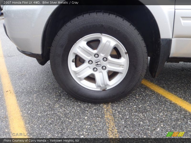 Billet Silver Metallic / Gray 2007 Honda Pilot LX 4WD