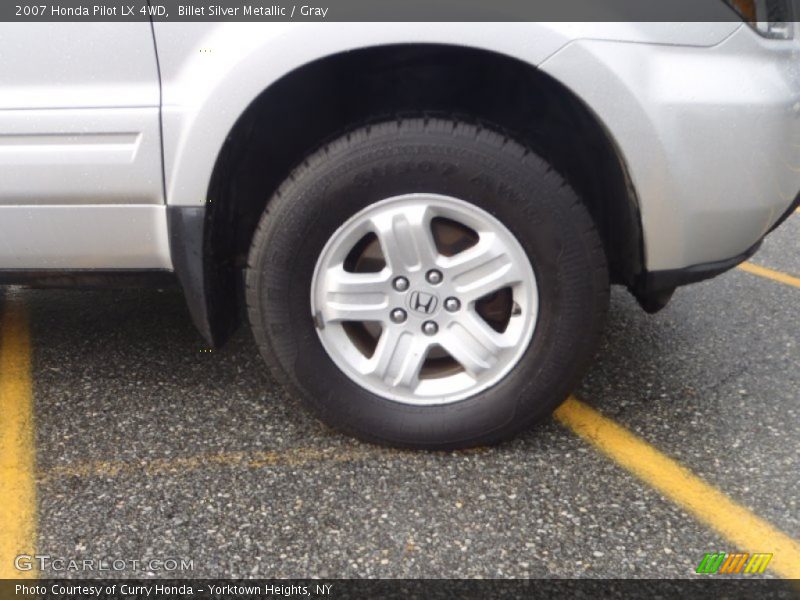 Billet Silver Metallic / Gray 2007 Honda Pilot LX 4WD