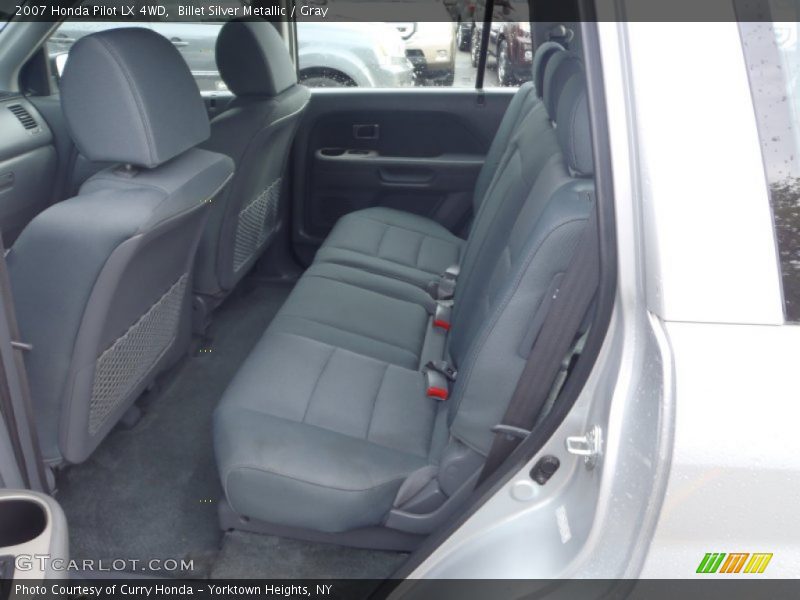 Billet Silver Metallic / Gray 2007 Honda Pilot LX 4WD