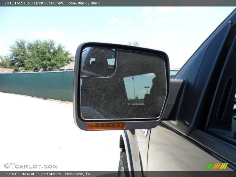 Ebony Black / Black 2011 Ford F150 Lariat SuperCrew