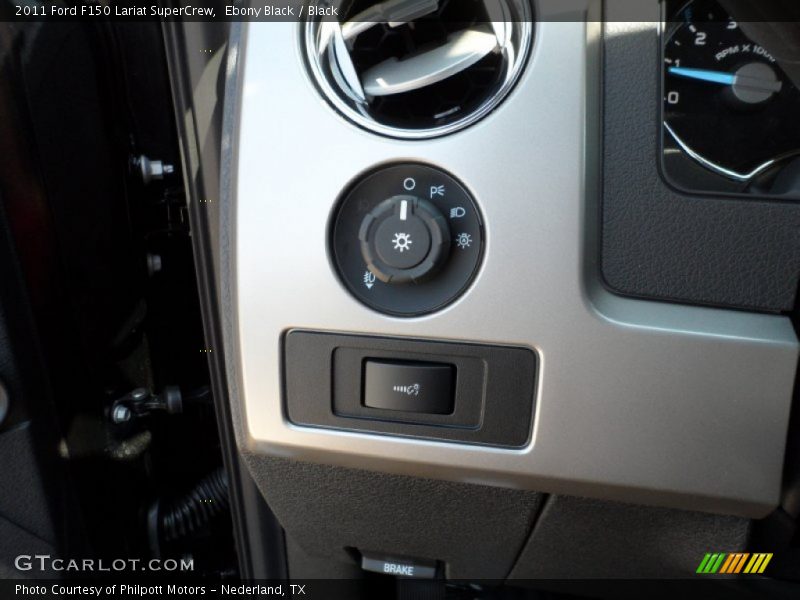 Ebony Black / Black 2011 Ford F150 Lariat SuperCrew